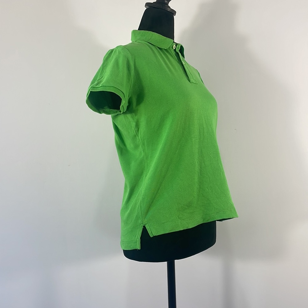 Polo by Ralph Lauren Sport, Classic Fit, Slim Fit, Green, Small, women’s - Picture 4 of 13